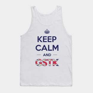 Keep Calm and God Save the King Tank Top